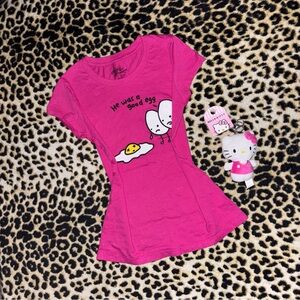 fame & fortune good egg graphic tee (limited time SALE)